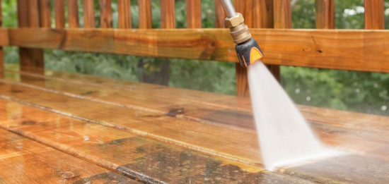 Wooden Deck Cleaning