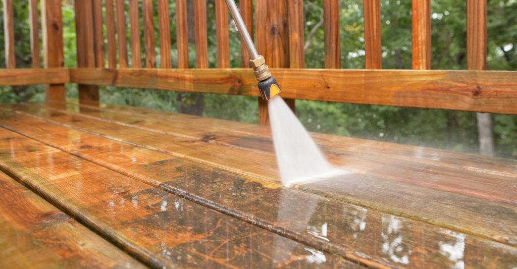 Deck Cleaning